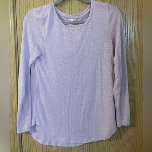 purple sweater shirt